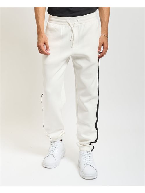 Men's Armani Exchange jogger pants with side band ARMANI EXCHANGE | XM001301-AF10818U0009